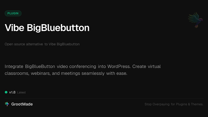Vibe BigBluebutton