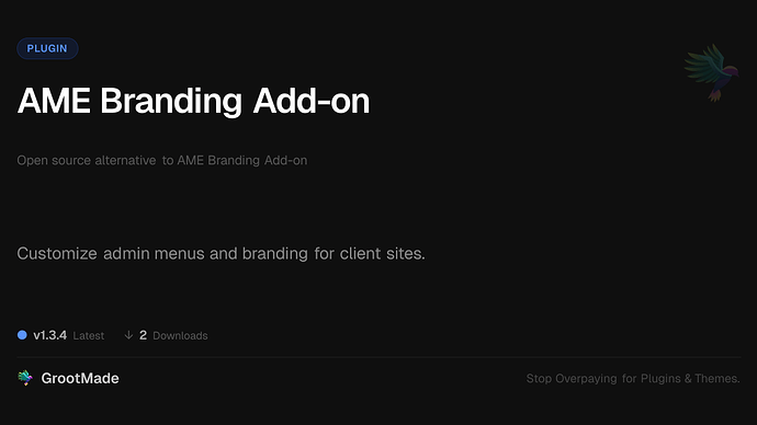 AME Branding Add-on