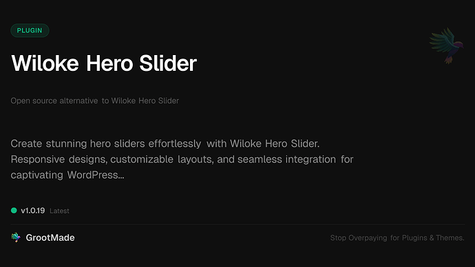 Wiloke Hero Slider