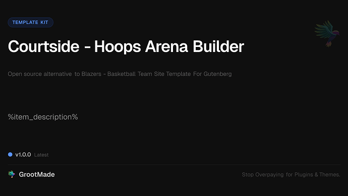 Courtside - Hoops Arena Builder