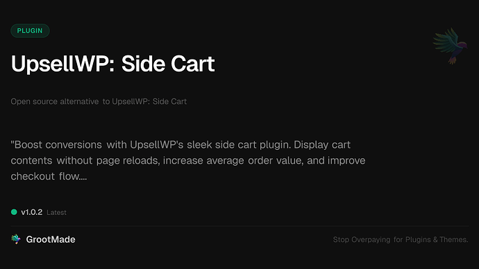 UpsellWP: Side Cart