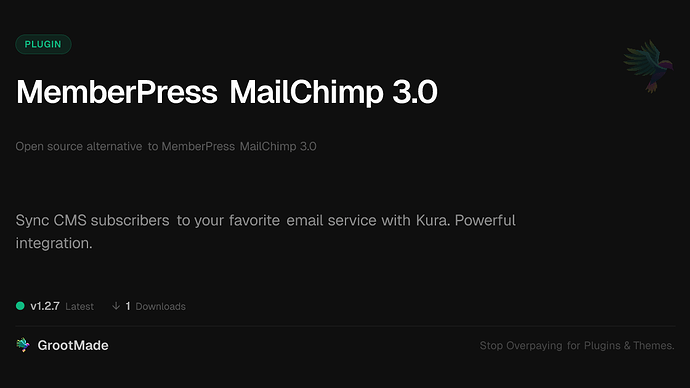 MemberPress MailChimp 3.0