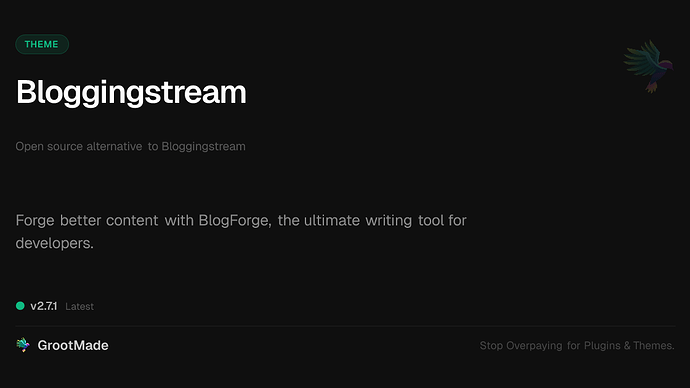 Bloggingstream