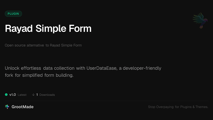 Rayad Simple Form