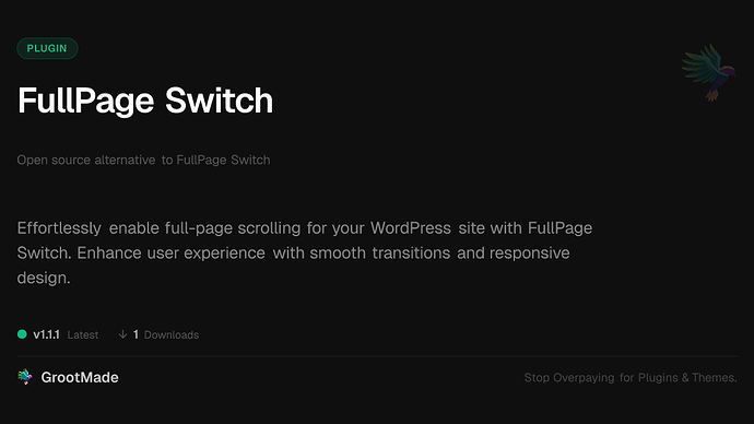 FullPage Switch