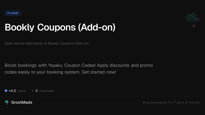 Bookly Coupons (Add-on)
