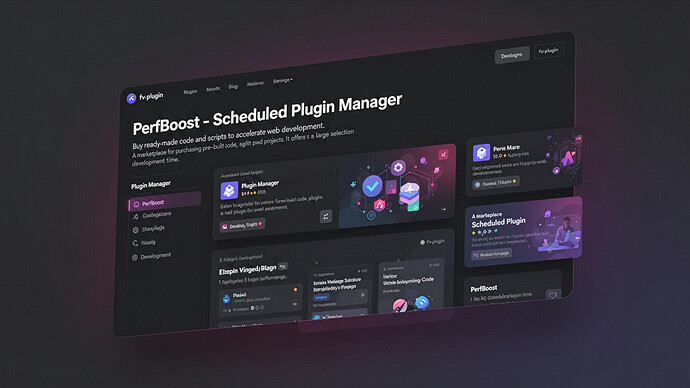 PerfBoost - Scheduled Plugin Manager