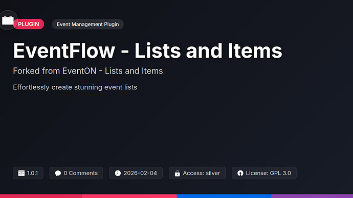 GregEvents - Lists and Items