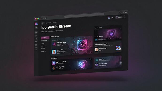 IconVault Stream