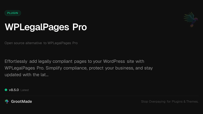 WPLegalPages Pro