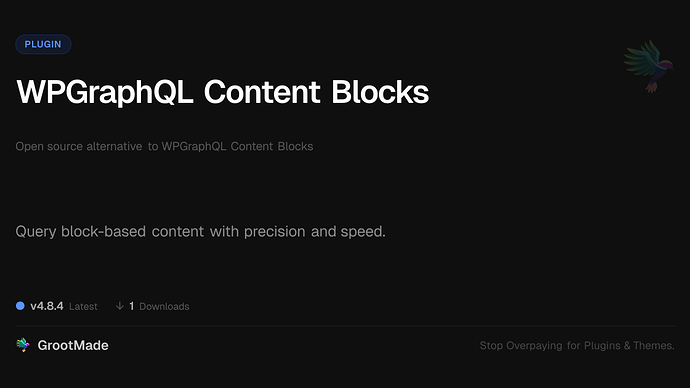 WPGraphQL Content Blocks