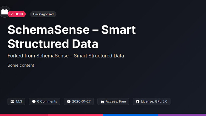 SchemaSense – Smart Structured Data