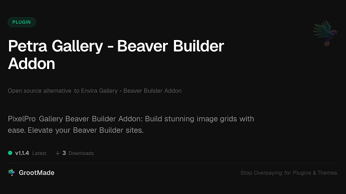 Petra Gallery - Beaver Builder Addon
