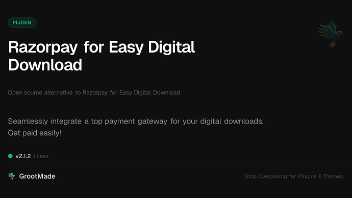 Razorpay for Easy Digital Download