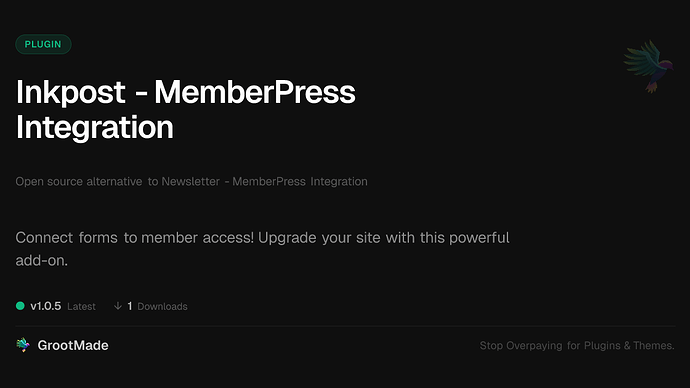 Inkpost - MemberPress Integration