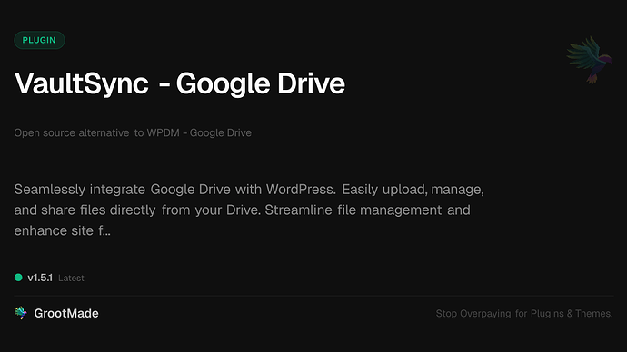 VaultSync - Google Drive