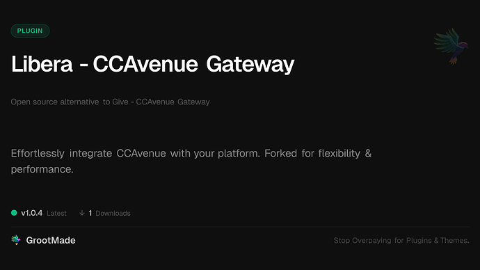 Libera - CCAvenue Gateway