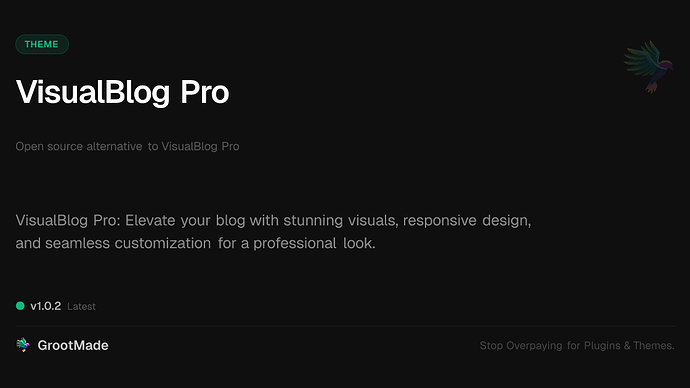VisualBlog Pro