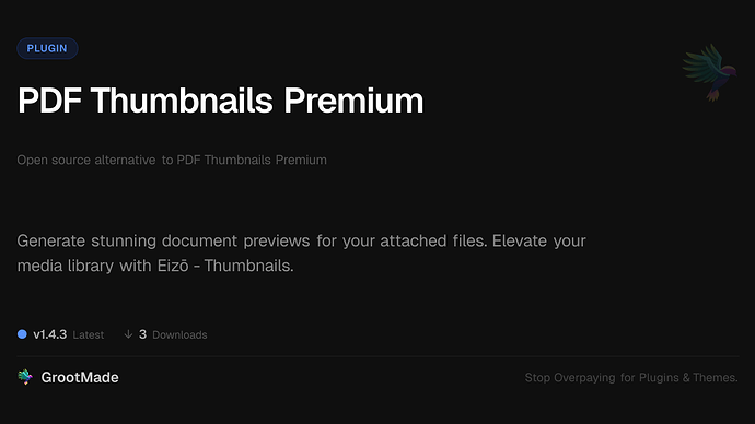 PDF Thumbnails Premium