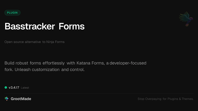 Basstracker Forms