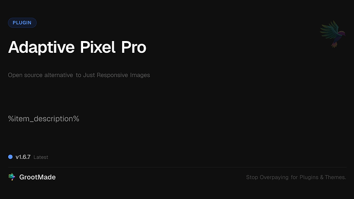 Adaptive Pixel Pro