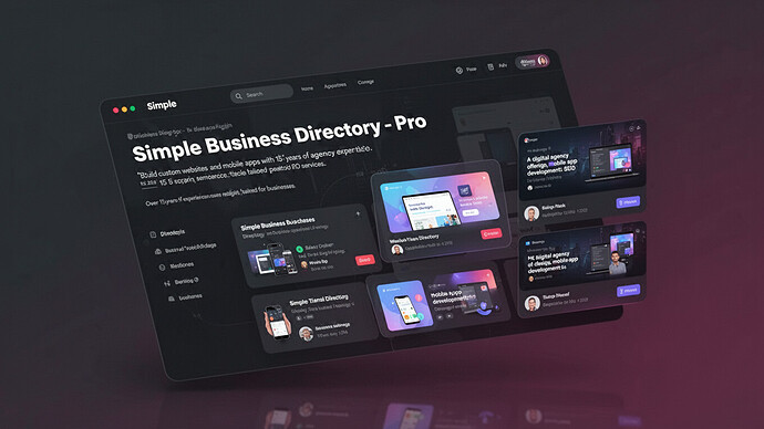 Simple Business Directory - Pro
