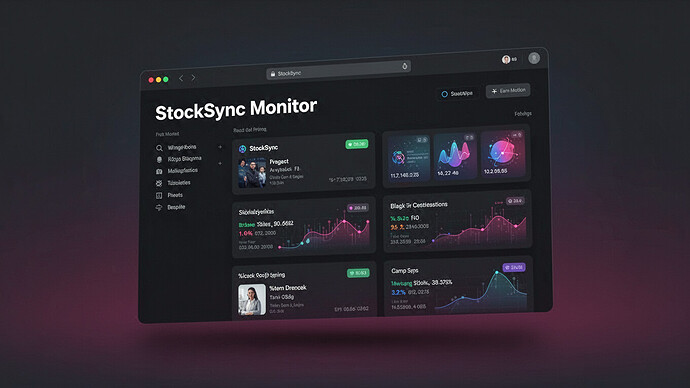 StockSync Monitor