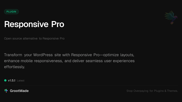 Responsive Pro