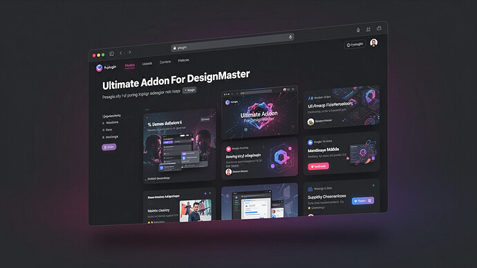 Ultimate Addon For DesignMaster