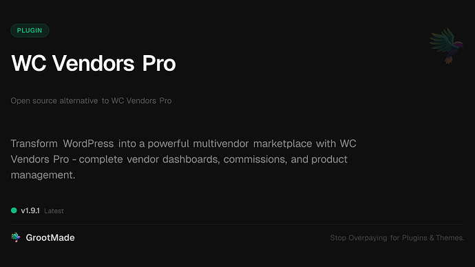 WC Vendors Pro