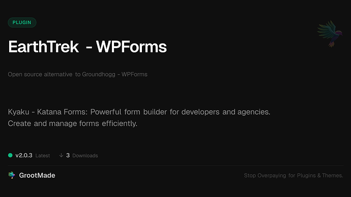 EarthTrek - WPForms