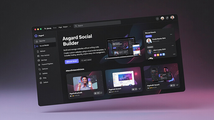 Asgard Social Builder