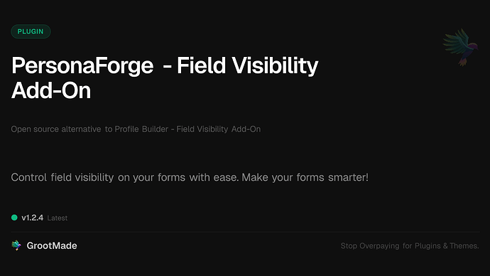 PersonaForge - Field Visibility Add-On