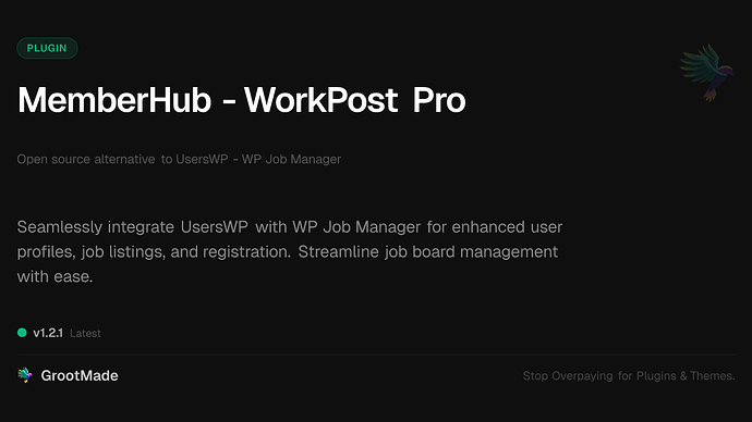 MemberHub - WorkPost Pro