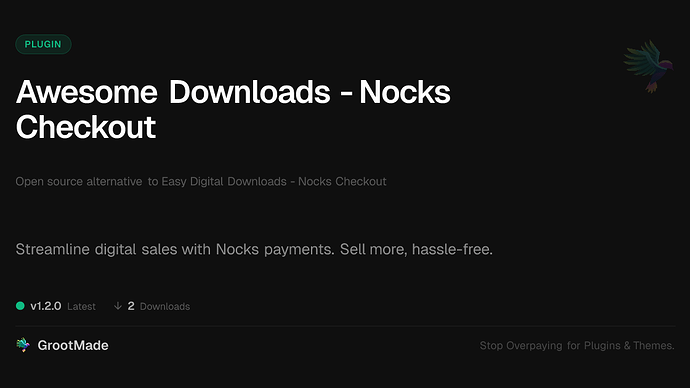 Awesome Downloads - Nocks Checkout