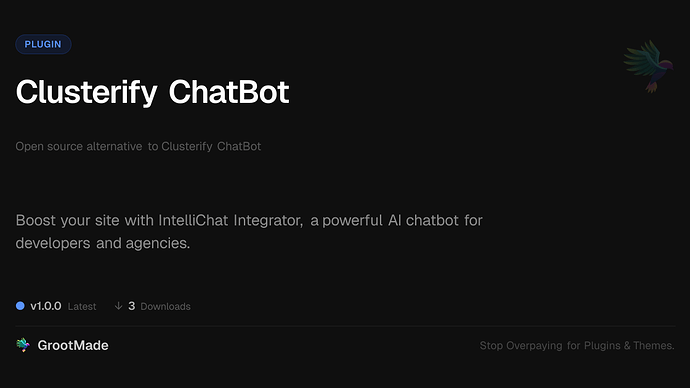 Clusterify ChatBot