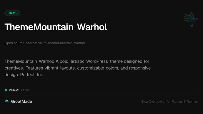 ThemeMountain Warhol