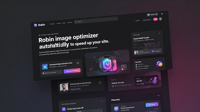 Robin image optimizer