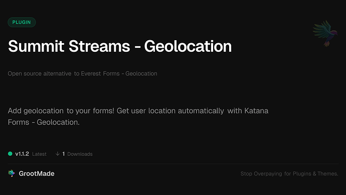 Summit Streams - Geolocation