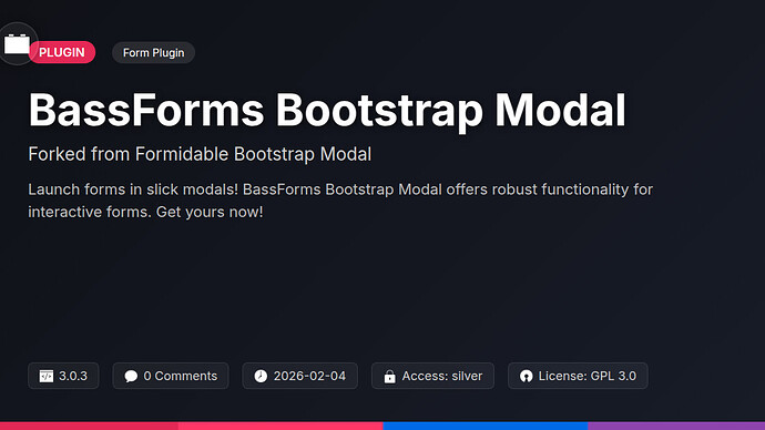 Formidable Bootstrap Modal