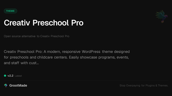 Creativ Preschool Pro