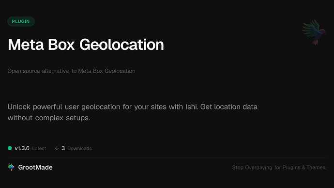 Meta Box Geolocation