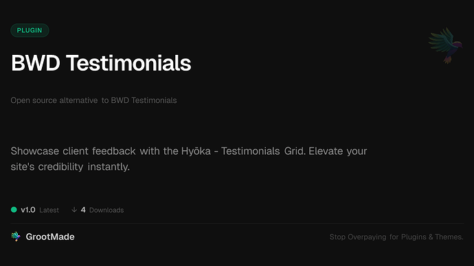 BWD Testimonials