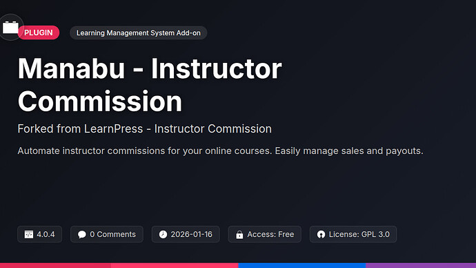 LearnDamien - Instructor Commission
