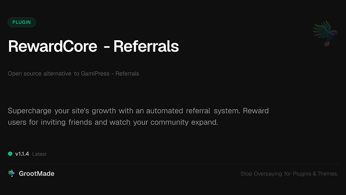 RewardCore - Referrals
