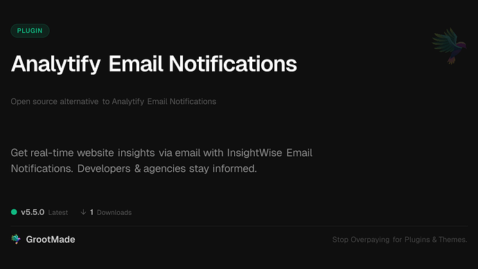 Analytify Email Notifications