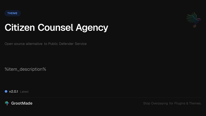 Citizen Counsel Agency