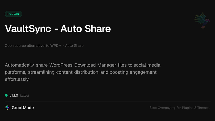 VaultSync - Auto Share