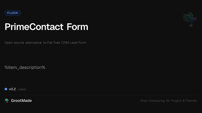 PrimeContact Form