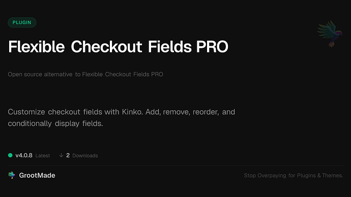 Flexible Checkout Fields PRO